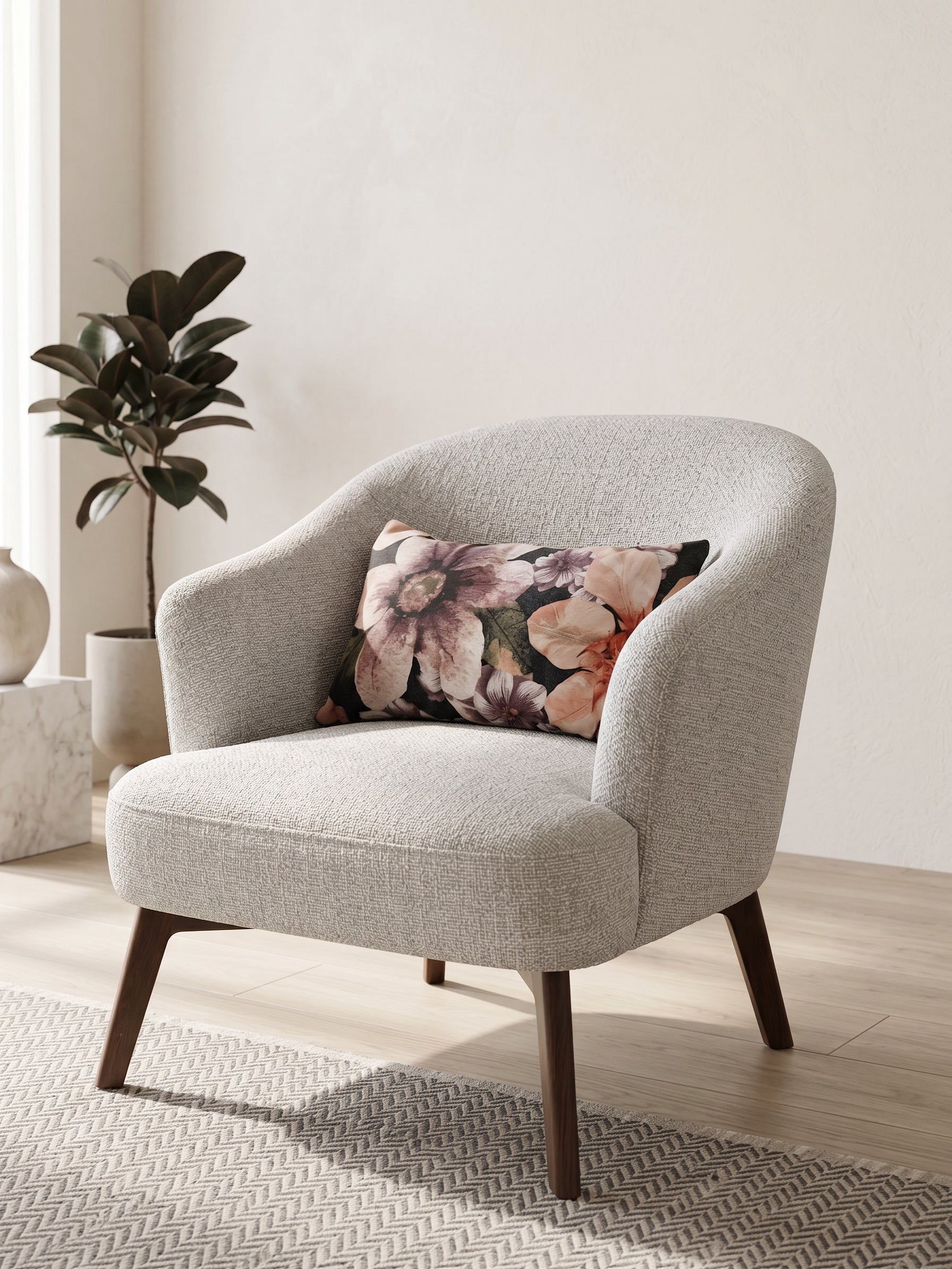 Boucle Occasional Chair
