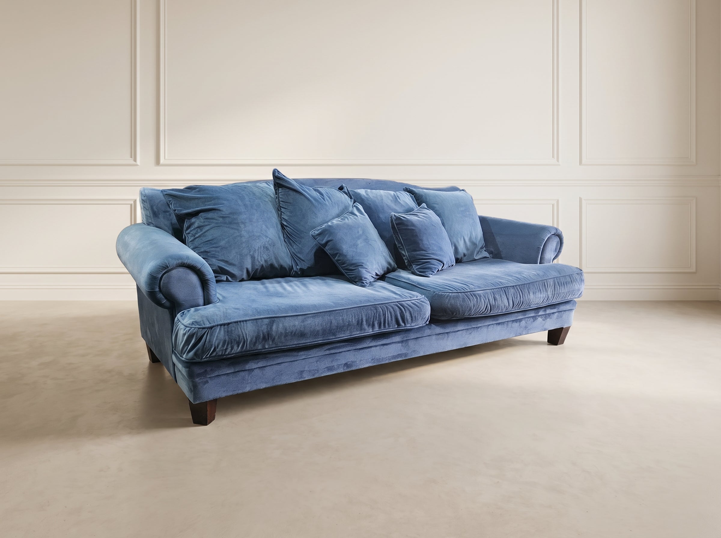 Early Settler Lisette Indigo 3.5 Seater Sofa (Pre-Loved)